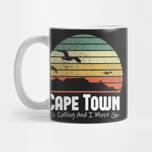 Cape Town Is Calling And I Must Go South Africa Mug